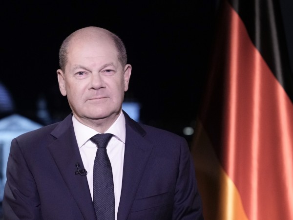 Ръководителят на германското правителство Олаф Шолц отправи новогодишен поздрав към