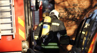 Пожар в жилищен блок в кюстендилския квартал Румена Войвода предаде