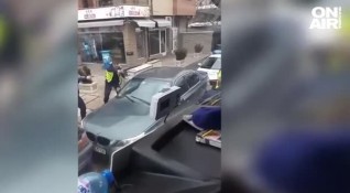 Опасно и зрелищно преследване в столицата след като шофьор отказа