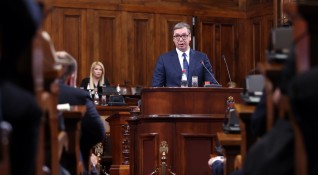 Президентът на Сърбия Александър Вучич заяви днес в сръбския парламент