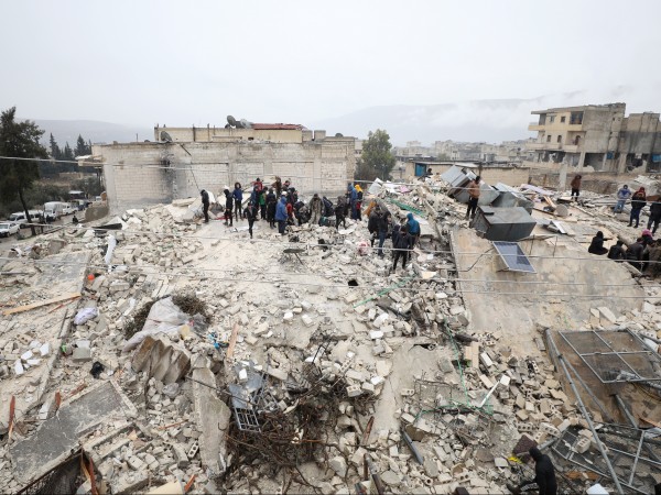 Броят на загиналите при земетресението в Югоизточна Турция към 17:30