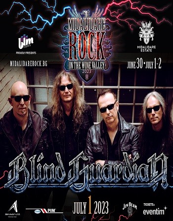  Blind Guardian    Midalidare Rock In The Wine Valley 2023