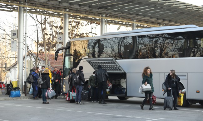 Без извънредни автобуси за празниците от автогарата в София 