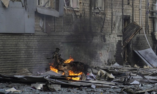 Украински войски обстреляха Мелитопол, контролиран от руски сили
