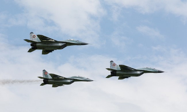 ВВС: Изтребител МиГ-29 с монтирани двигатели от Полша е готов 