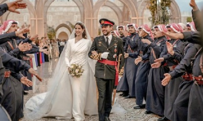 Като в приказките: Принцесата на Йордания се омъжи