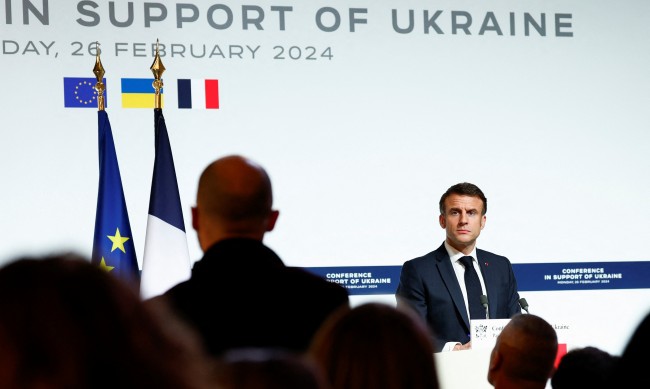 Еманюел Макрон: Не е изключено да изпратим сухопътни войски в Украйна