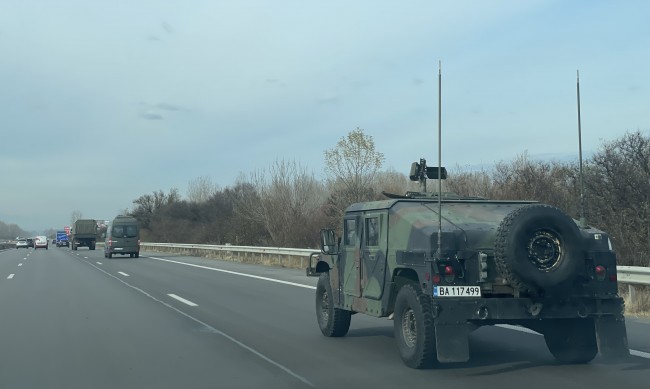 Военна техника ще се двищи по пътищата у нас утре