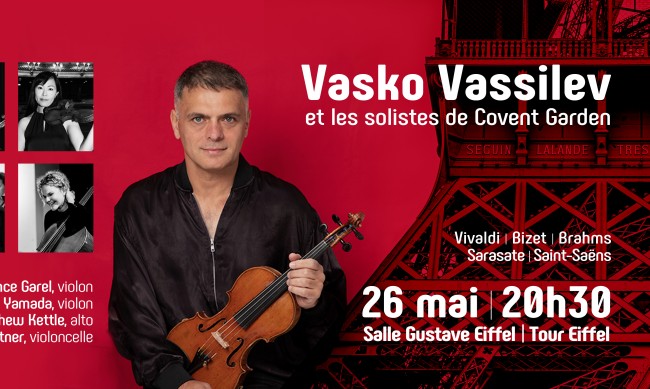 Васко Василев с концерт в Париж на 26-ти май