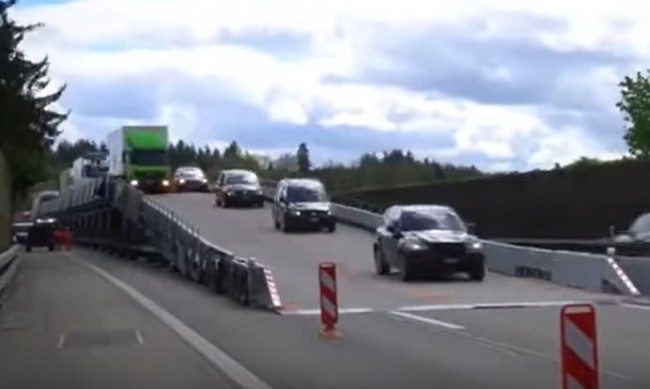В Швейцария правят ремонт на пътища, без да спират движението