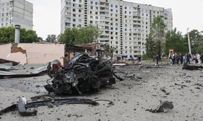 Русия с масирана атака в Запорожка област