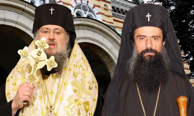  Митрополитите Григорий и Даниил на втория тур за избор на нов патриарх