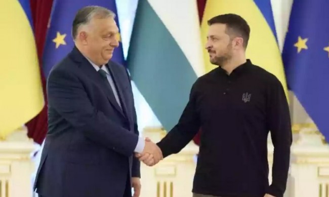 Орбан обеща на Зеленски украинско училище в Унгария
