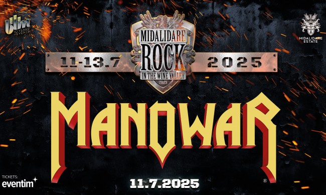 Manowar     Midalidare Rock 2025