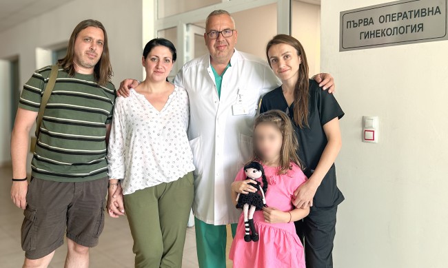 Оперираха петгодишно дете с рядък тумор на яйчника