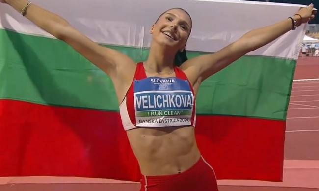 Радина Величкова е най-бързата девойка в Европа на 100 м