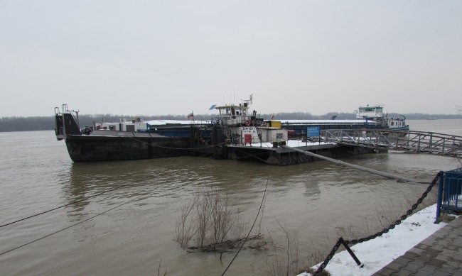 Нивото на река Дунав е ниско