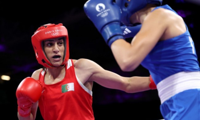  Имане Хелиф към българска боксьорка: Ей сега ще те смачкам, защото аз съм мъж