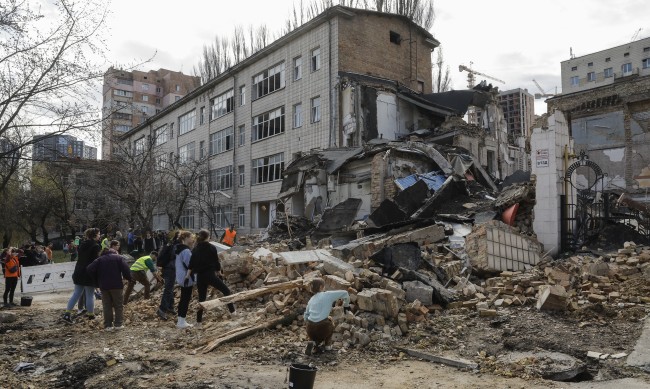 Поредна масирана атака срещу Киев 