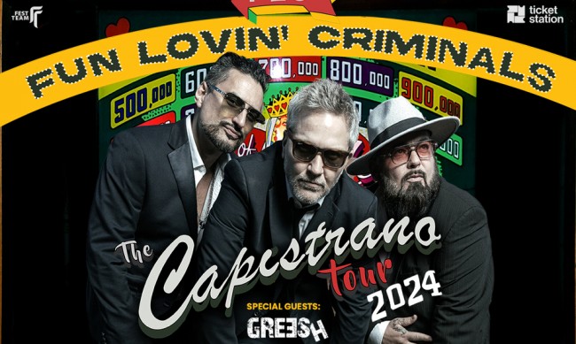 Greesh открива концерта на Fun Lovin’ Criminals в София