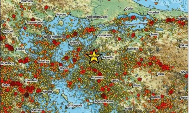 Трус от 4.3 по скалата на Рихтер разлюля бреговете на Турция 