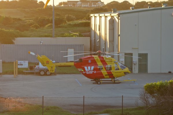 Спасителен хеликоптер в Сидней